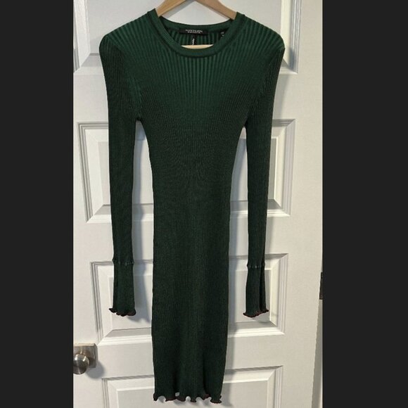 Scotch & Soda | Dresses | Scotch Soda Maison Scotch Green Sweater Dress |  Poshmark